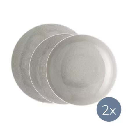 Thomas Rosenthal Group - Набор тарелок Loft Color на 2 персоны / артикул   1190040191710222 + 1190040191710229 + 1190040191710324  / GTIN