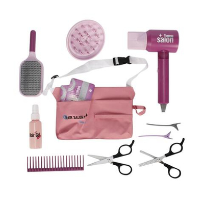 Набор парикмахера "Модная девчонка" с сумочкой, звук, ветер, на бат. (Арт. 2405968)