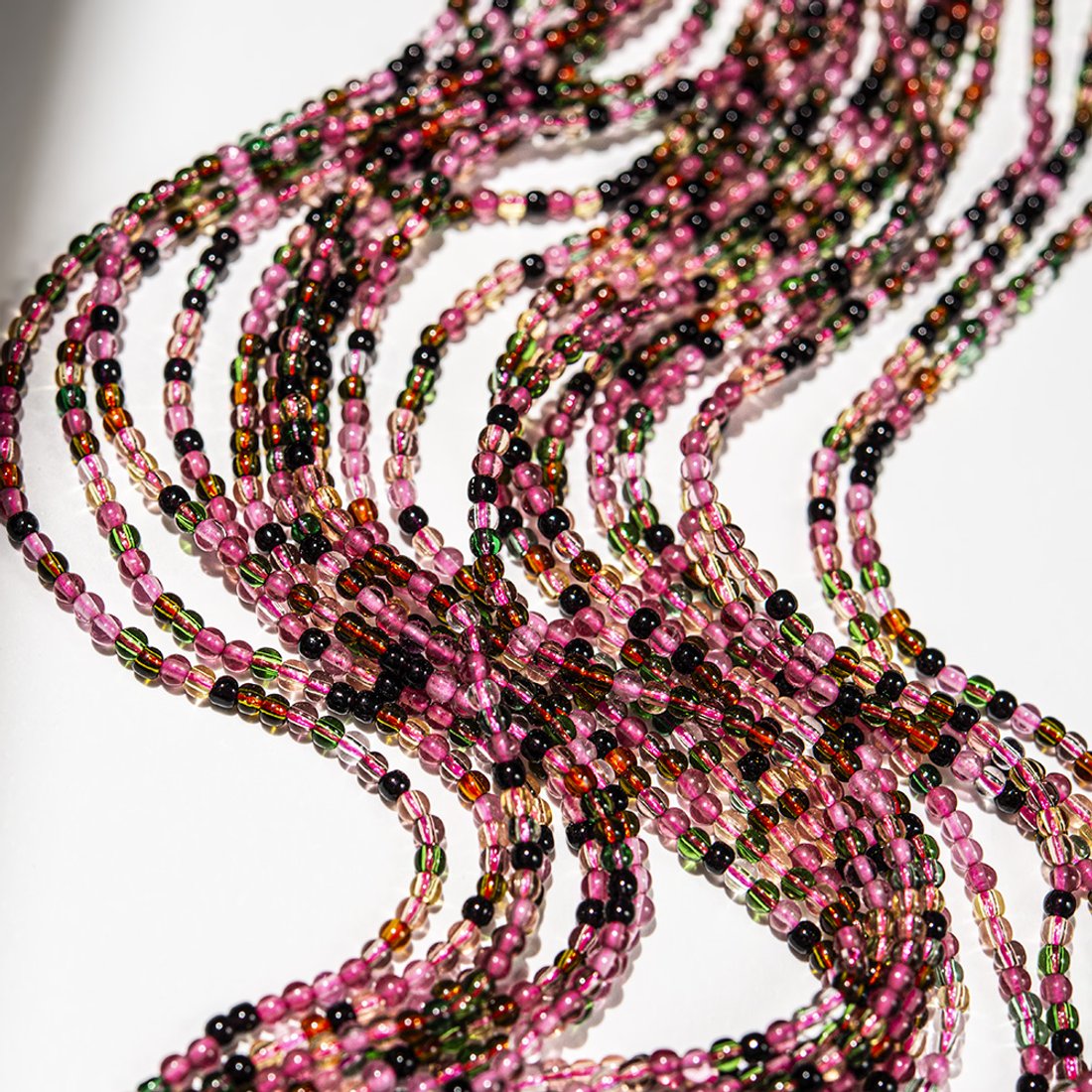 Шпинель синтетическая "Розовый турмалин", 2,3мм, шар