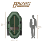 Лодка ПВХ Тонар Бриз 220 -