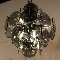 Люстра Cloyd LINZE C7 / Ø42 см - хром (арт.10581)