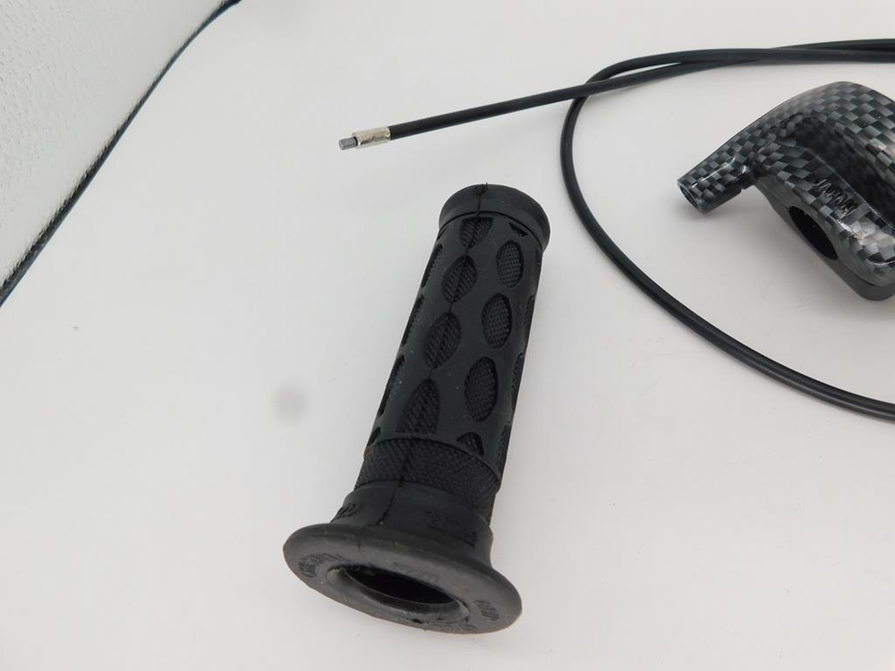 ручка газа с грипсами Daytona-X 22 мм