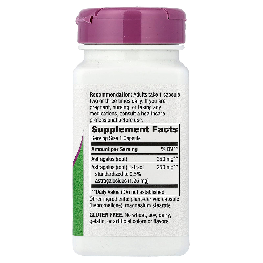 Nature's Way, Астрагал, 60 веганских капсул