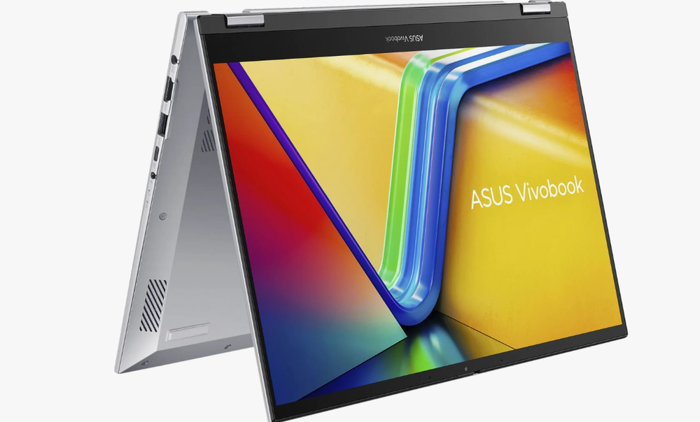 16` Ноутбук ASUS VivoBook S16 Flip TN3604YA (1920x1200, AMD Ryzen 5 7530U, RAM 16ГБ, SSD 512ГБ, AMD Radeon Graphics, Win 11 Pro)