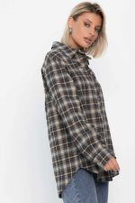 Рубашка Денни (бежево-коричневая) Б14136-7М LT Collection