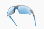 Спортивные очки с диоптриями Demetz Track / Mat Crystal Grey / Blue 72-16 Yellow Photochromic Blue Revo Cat.1 to 3