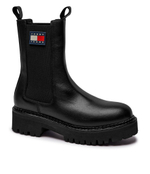 Кожаные ботильоны URBAN CHELSEA Tommy Jeans - черный(EN0EN02629)