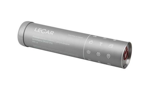 Смазка универс. 400 гр с дисульфидом молибдена MoS2 5% (картуш) (LECAR)