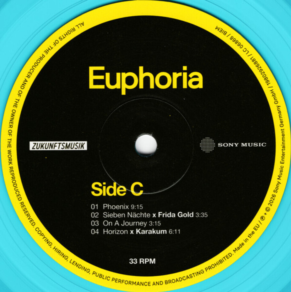 Schiller / Euphoria (Limited Edition)(Coloured Vinyl)(2LP)