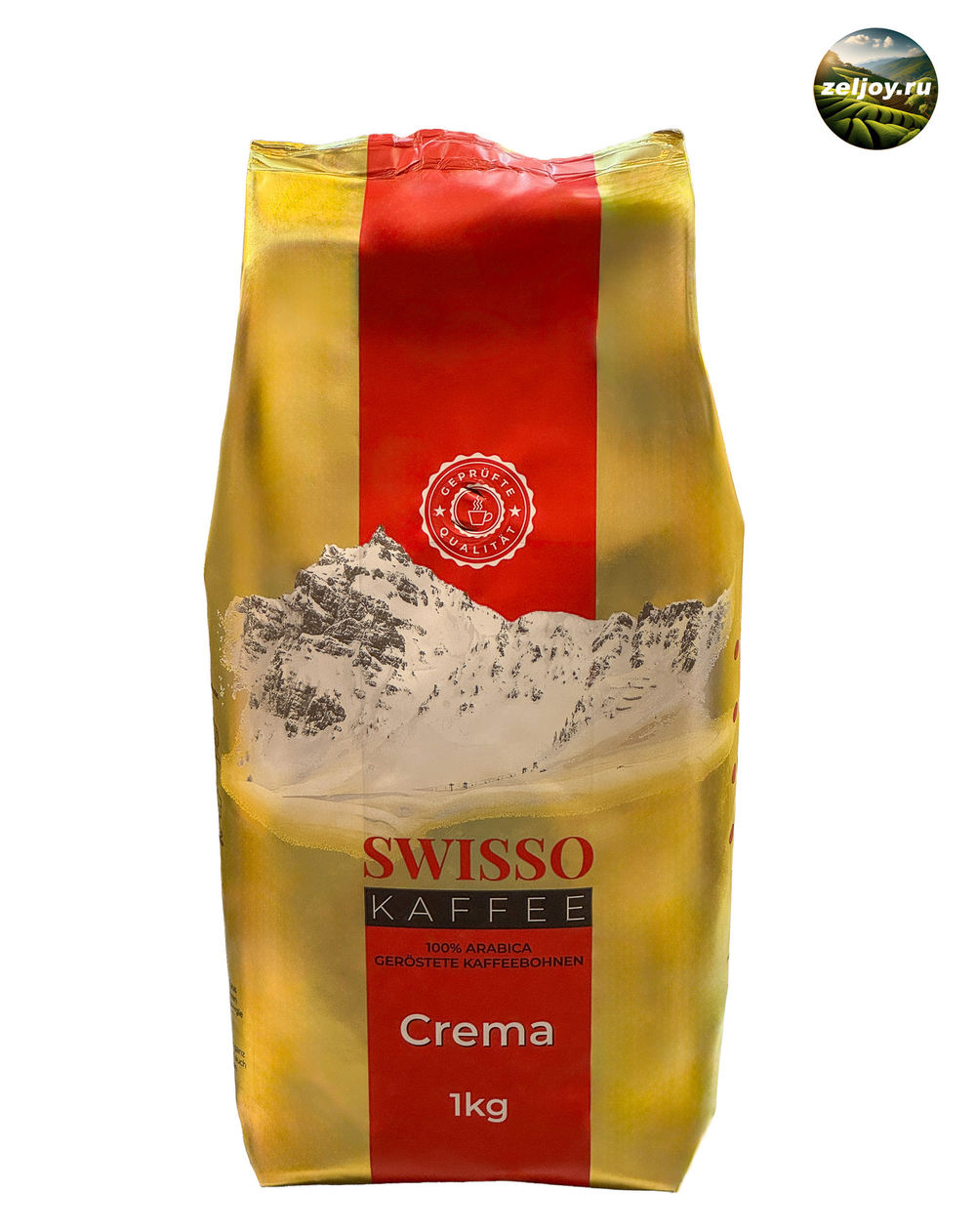 Кофе зерно Swisso Kaffee Crema 1 кг. (Германия)