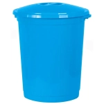 Бак 70л с крышкой (Голубой)