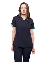 Туника медицинская женская Pulse 254 Alabama, R143 пурпурно-фиолетовый, L