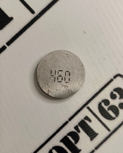 Шайба регулировки клапанов 4.60