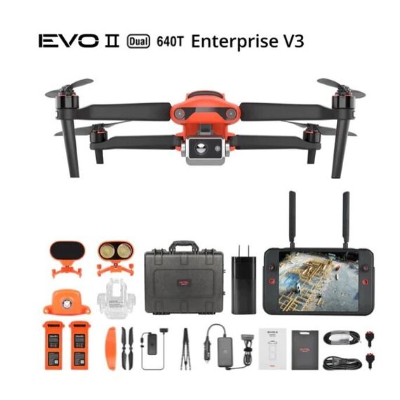 Autel EVO II Dual 640T Enterprise V3 — тепловизионный дрон для профессионалов