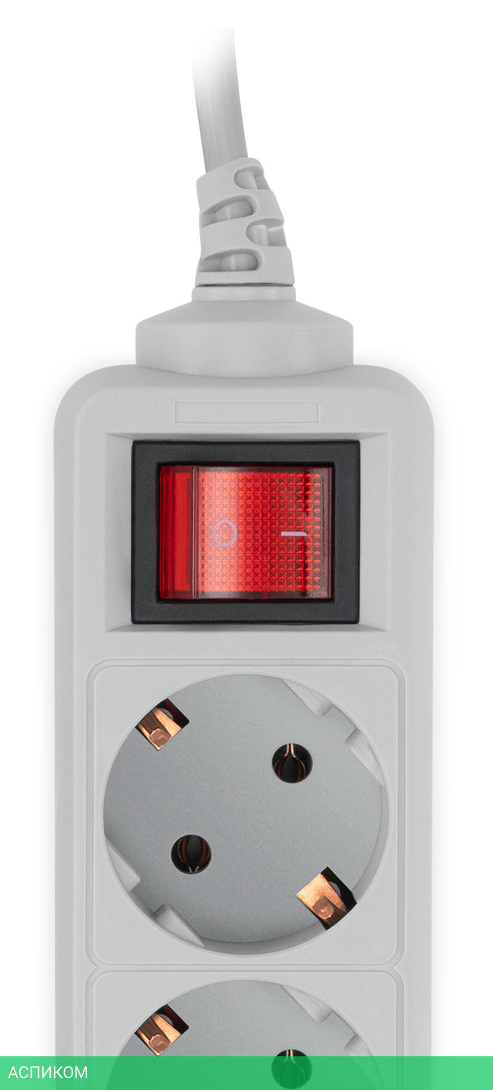 Сетевой фильтр PC Pet AP01006-1.8-GR серый