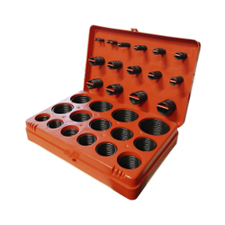 WDK-214046 Набор уплотнительных колец резиновых, черные, 382 шт.