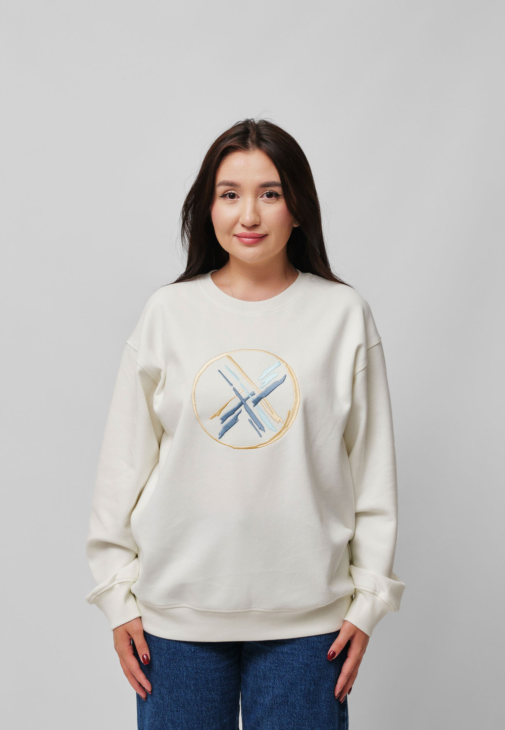 Свитшот 2-нитка SHANYRAQ MILKY WHITE