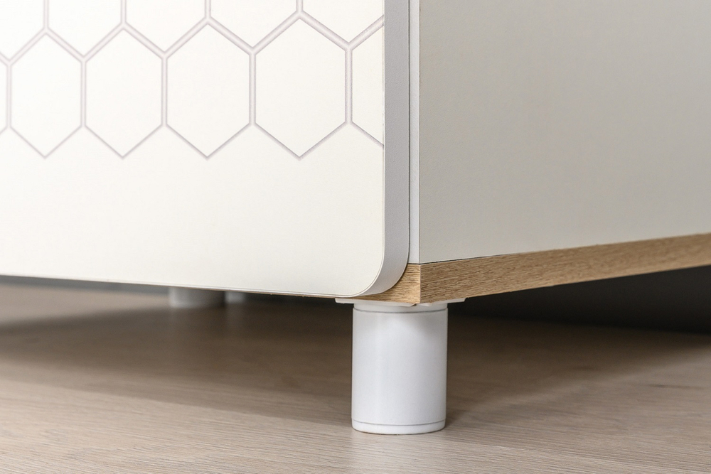 Шкаф Эйп комбинированный, Белый