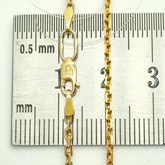 Цепочка Якорная. Позолота желтая. 1,7 мм