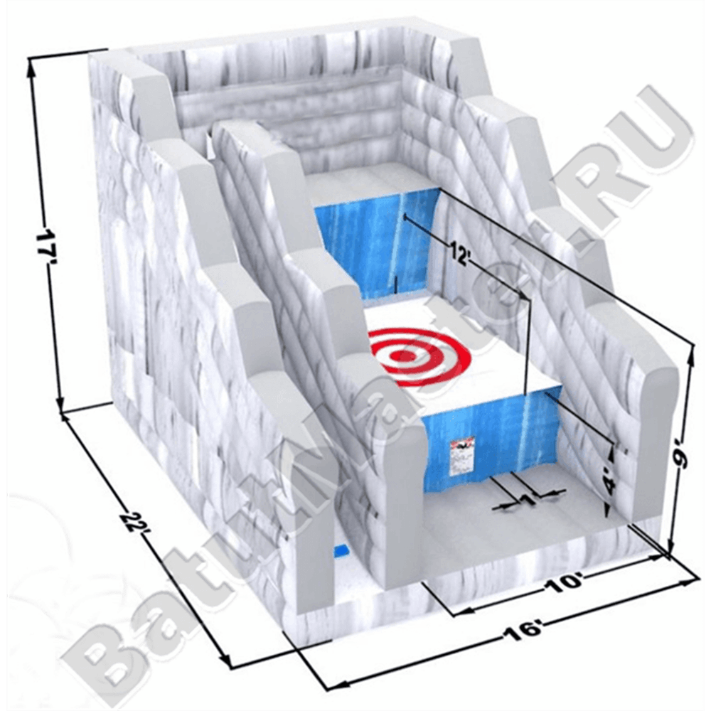 Надувная игра "Прыжок со скалы"