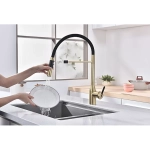 Смеситель для кухни Paulmark Magneto One Ma213188-LG светлое золото