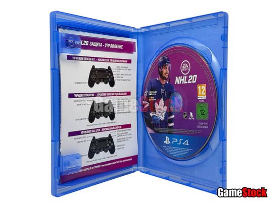 PS4 NHL 20 (Б/У, Русские субтитры, CUSA-15447)
