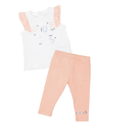 Комплект Guess - персиковый(A4GG03 K6YW4)