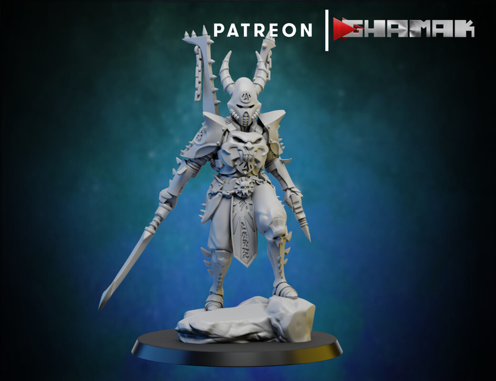 Drukhari Incubi Инкуб Друкхари №4 миниатюра для dnd, днд, pathfinder, фентези, Настольная игра, НРИ, Варгейм, РПГ