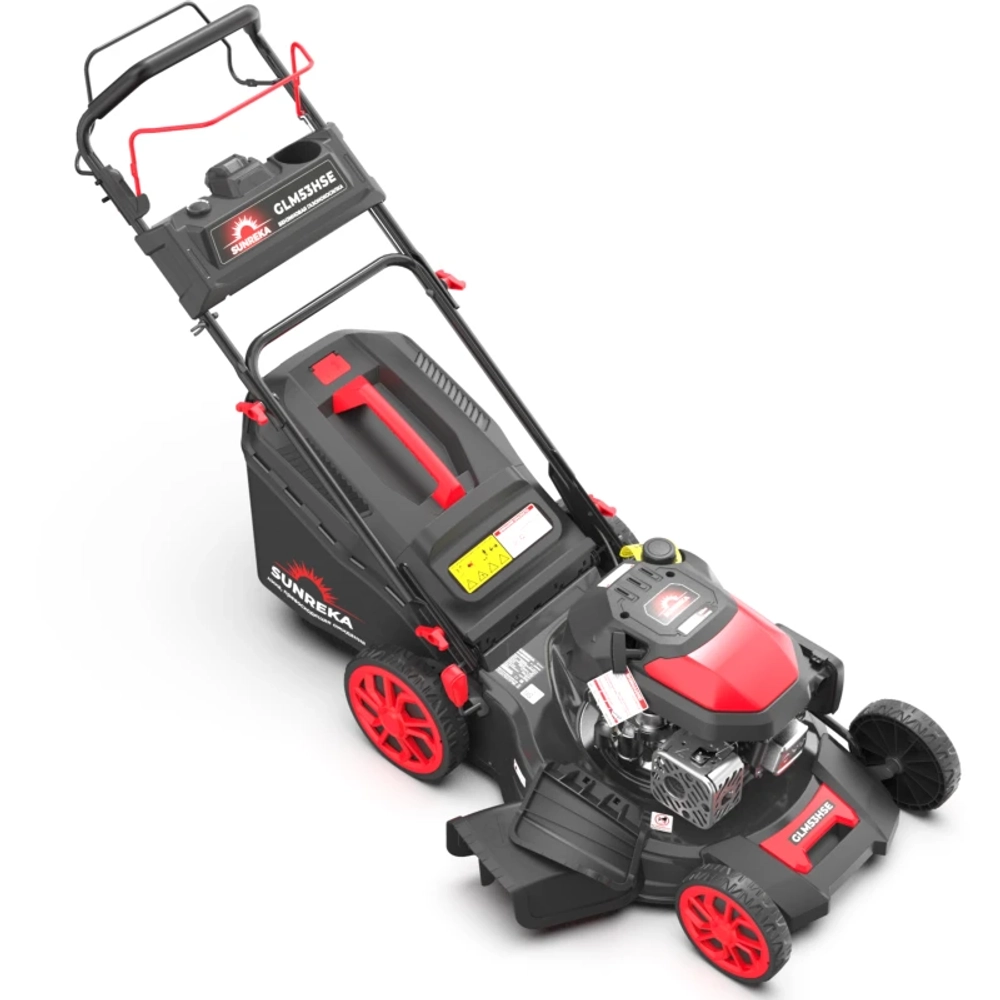 Газонокосилка бензиновая SUNREKA GLM53HSE: 6.5 л.с., нож 53 см, 213034