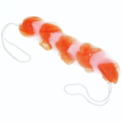 Мочалка косичка «Tressy» Б-Оранжевая 70 гр 1 шт