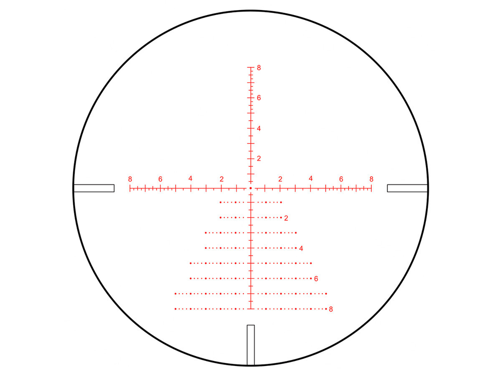 Прицел Vector Optics Continental Tactical ED 4-32x56, SF, VCT-20A (MIL), подсветка красная, 30мм, 0.1 MIL, IP67, 795г