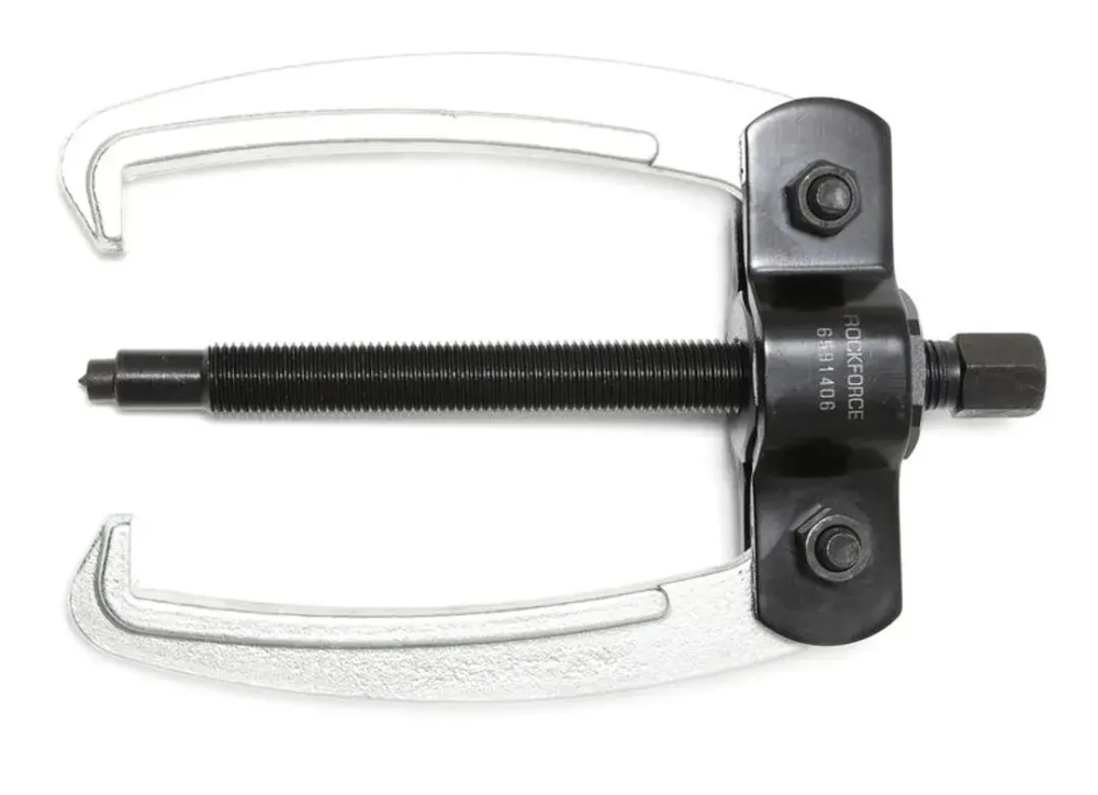 Съемник двухлапый 6''(? захвата- 160мм, длина лап-140мм) RockForce##Rock FORCE RF-6591406