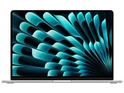 Ноутбук Apple MacBook Air 15 2024 M3 (15.3/2880x1864/24GB/512GB SSD/Apple graphics 10-core) Silver (MC9J4)