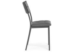 Стул на металлокаркасе Бекал темно-серый / графит