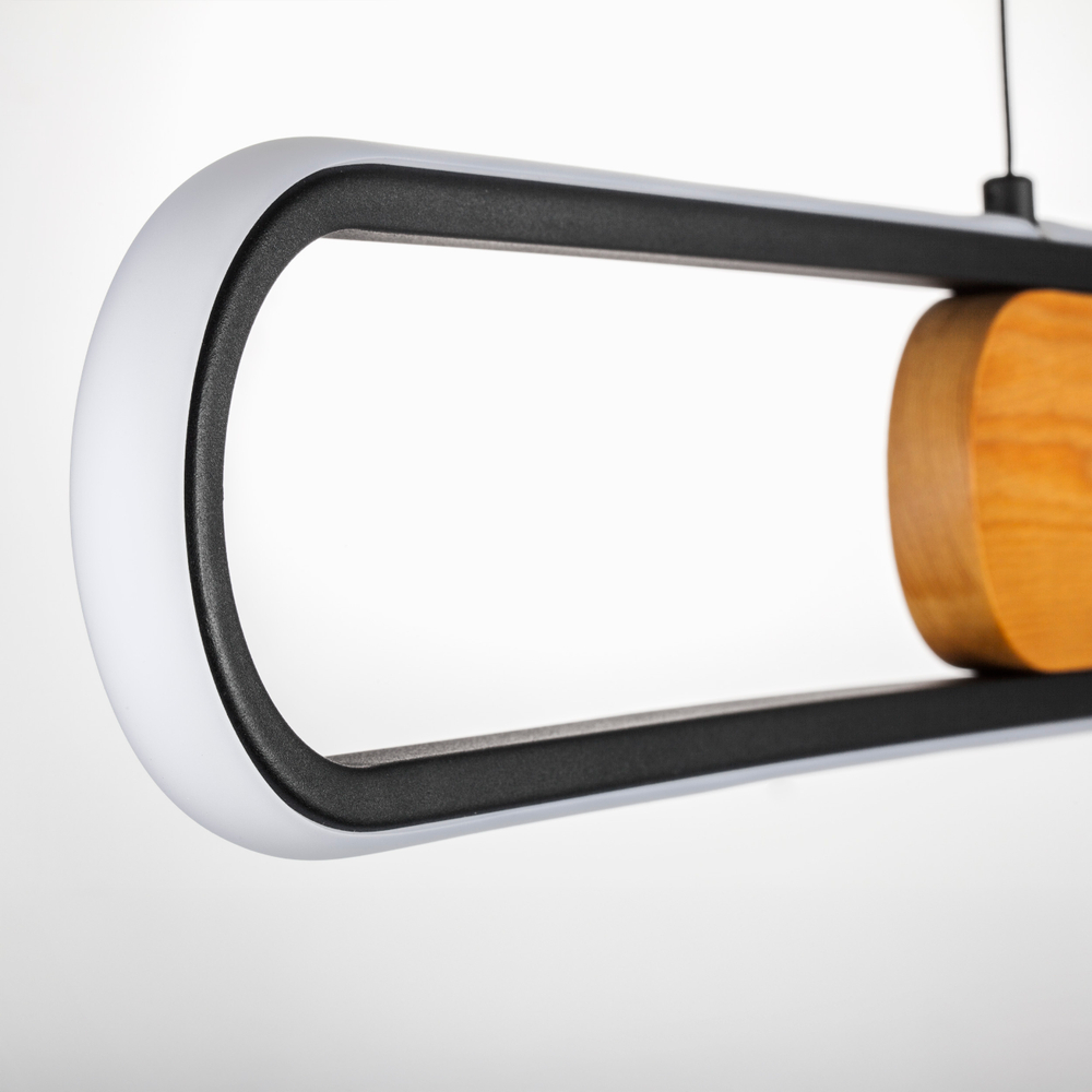 723317 Люстра LODI LED 36W 3240LM ЧЕРНЫЙ 3000K