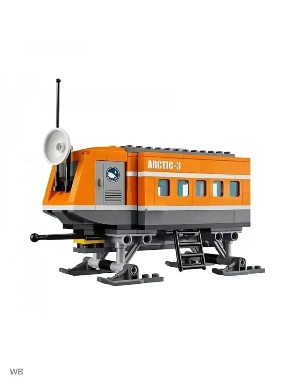 Конструктор Сити Передвижная арктическая станция 374 детали