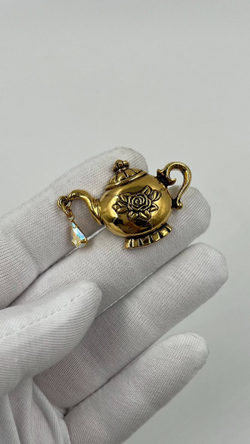 Брошь пин Чайник Avon