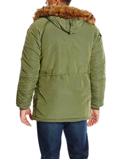 Куртка Аляска - N-3B Inclement Parka (оливковая - D.green)