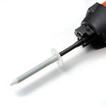 Тарельчатый дюбель гриб с гвоздем для монтажных пистолетов IN140 (100 шт/уп) FEDAST