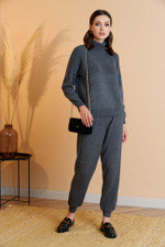 3890 Брюки женские (графит)