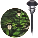 Фонарь садовый «Средневековье» 12*42 см, на солнечной батарее (свечение теплый белый) 1 LED