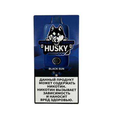 Husky Healer Black sun - голубая малина-гранат 12000 затяжек 20мг Hard (2% Hard)