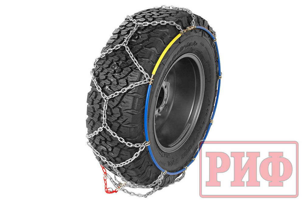 Цепи противоскольжения 4х4 "соты" 16 мм, 275/60R20 (к-т 2 шт.) РИФ
