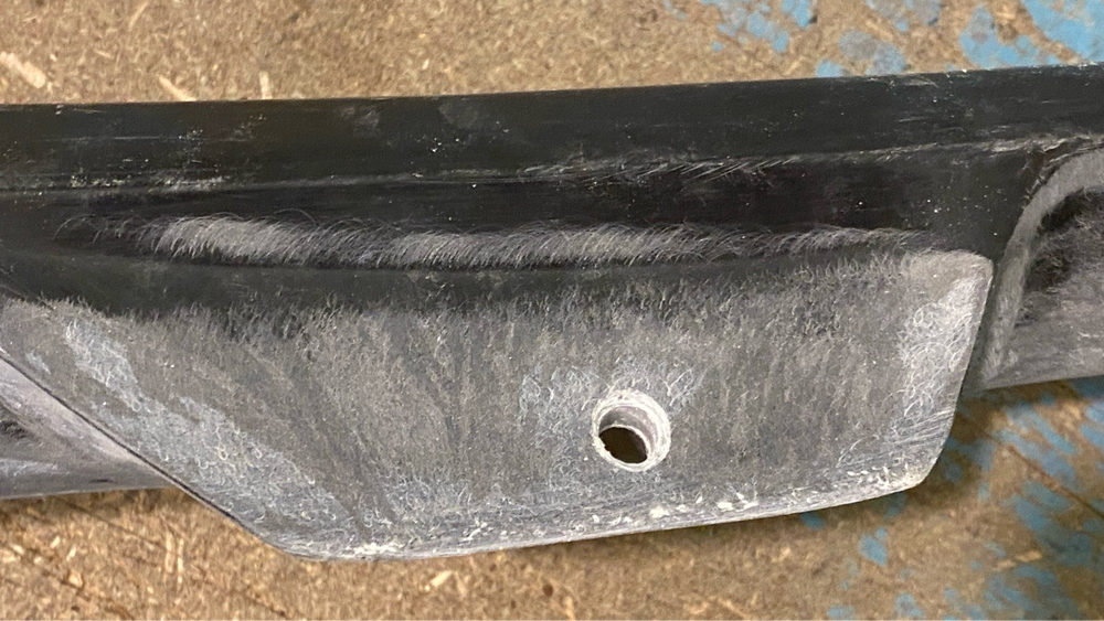 Шноркель Нива Шевроле/Тревел для комплектации с рейлингами (без окраски)