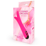 Розовый вибромассажер 22см Bior Toys Cosmo Orgasm CSM-23157
