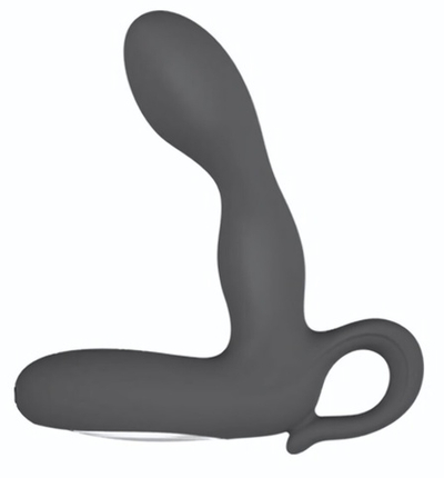 Чёрный вибростимулятор простаты Barrack (Цвет: черный)