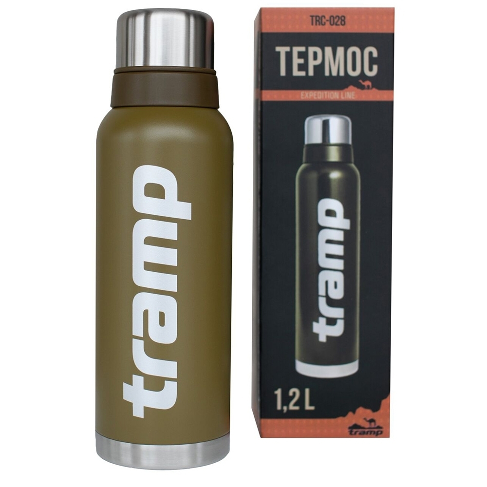 Tramp Термос Expedition line 1.2 л, TRC-028, оливковый
