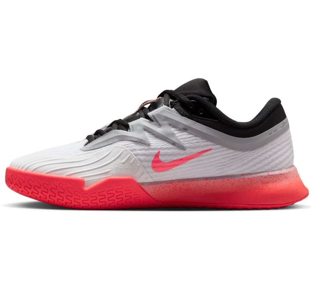 Женские теннисные кроссовки Nike Zoom Vapor Pro 3 HC Premium - white/hot lava/wolf grey