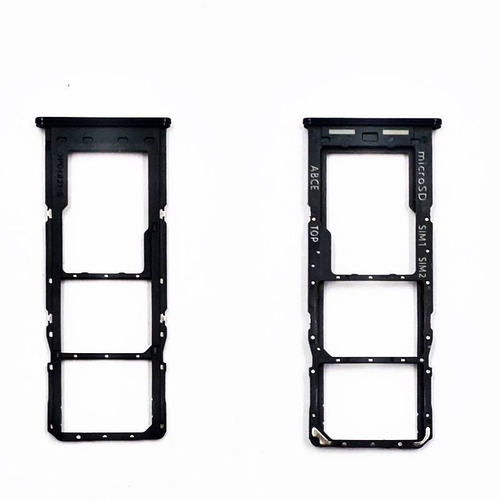Контейнер SIM для Samsung A235F (A23) Черный