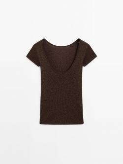 Massimo dutti t shirt femme best sale